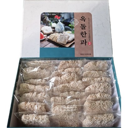 함양 전통 옥돌자갈한과, 1kg, 1박스