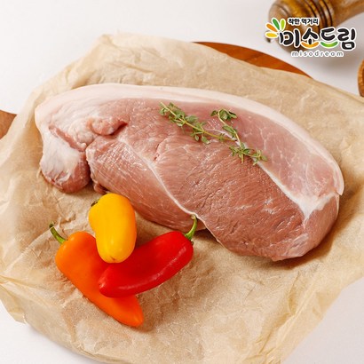 [미소드림] 녹차먹고 자란 보성녹돈 냉장 통앞다리살  리뷰 후기