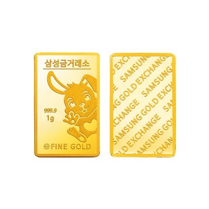 [삼성금거래소] 계묘년 토끼 골드바