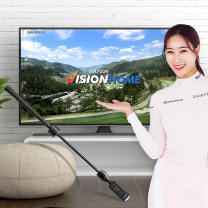 [OFZON]22년 신상품 골프존 비전홈 가정용 스크린골프 시뮬레이터