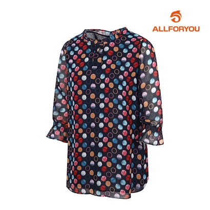 [올포유] 여성 도트 프린트 블라우스 AWBJ6669-915_