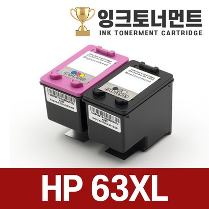 H 63X 고품질 깔끔한 환잉크 대용량 F6U64AA F6U63AA