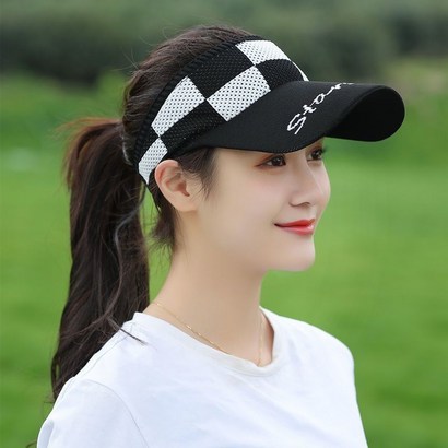 시원한 메쉬 여성 골프 라운딩 모자 캡 테니스