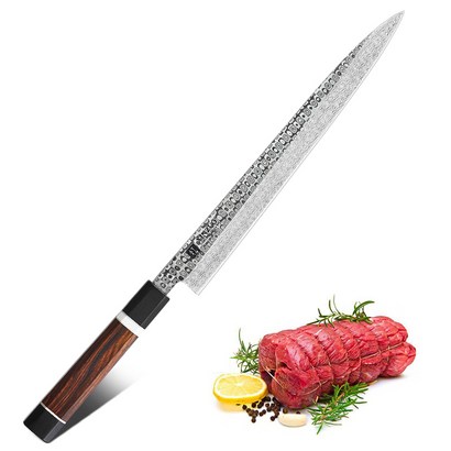 공식수입처 국내배송 110겹 다마스커스 XINZUO 사시미 나이프 일식 전문가용 야나기 나이프 Sashii Daascus knife