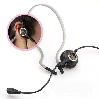 R390 넥밴드 콜센터 헤드셋 전화기 모든전화기 사용 가능, 삼성/SP/F150/D780/D782