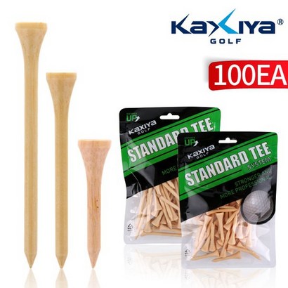 [KAXIYA] 카시야 원목 나무 골프티꽂이