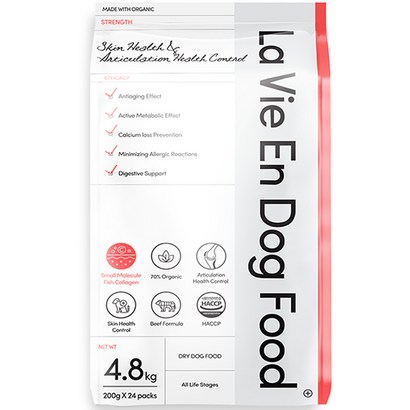 라비앙독 저분자피쉬콜라겐 가수분해 사료, 체력/기력회복, 4.8kg, 1개