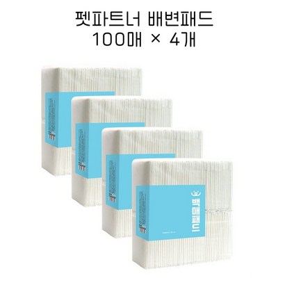 펫파트너 백매패드 배변패드 100매