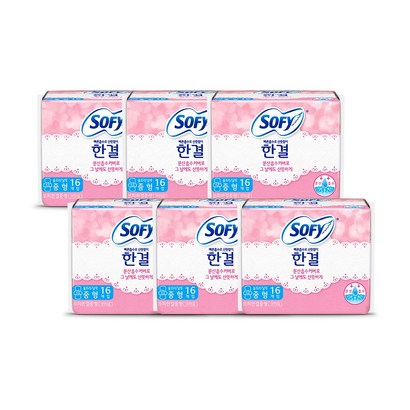 쏘피 한결 생리대 중형