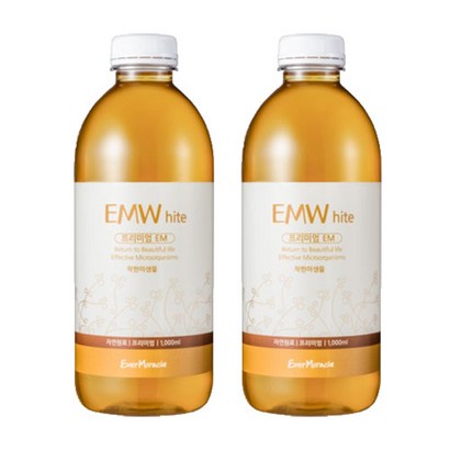 [이엠] EMWhite2개 발효액 프리미엄EM 활성액 복합미생물제제 리뷰후기