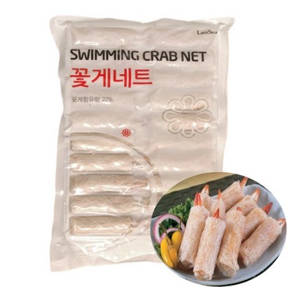 랜시 꽃게네트 400g, 1개