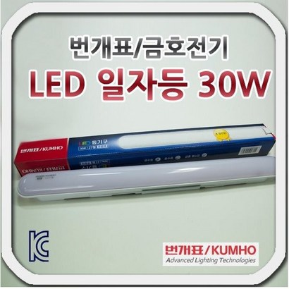 번개표 ED 일자등 30W
