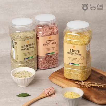 [농협] 바로짓는 여주쌀 홍국 강황 클로렐라