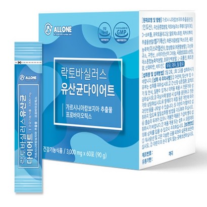 한국바이오팜 락토바실러스 유산균다이어트, 90g, 2개