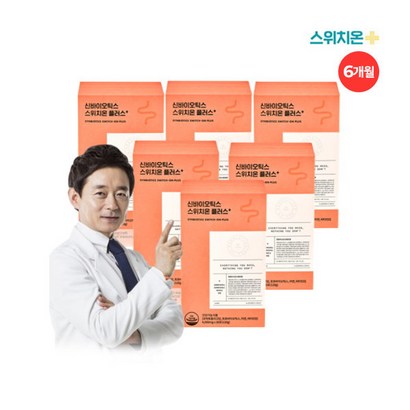 [스위치온] 박용우 박사 신바이오틱스 플러스 19종 유산균 6박스(1박스:4