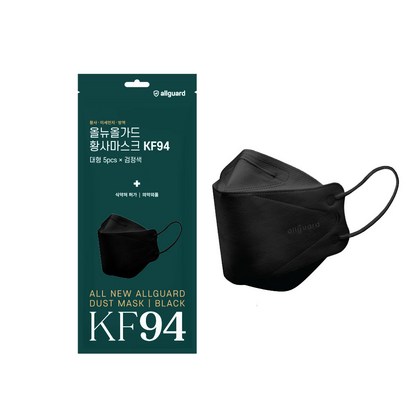 [특대형] 올뉴올가드 KF94 황사마스크  5매입