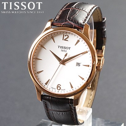 [TISSOT] 티쏘시계 T0636103603700 트레디션 브라운가죽시계 리뷰후기