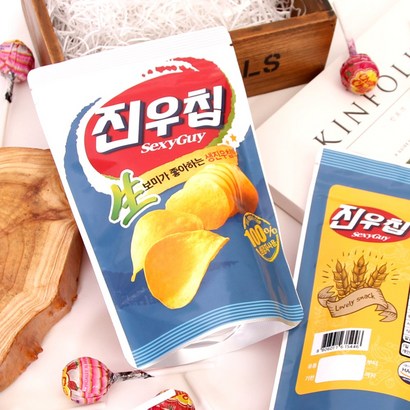 [반달콤] 주문제작 과자 패러디 스티커 모음