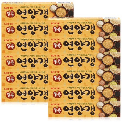 롯데제과 7곡 연양갱 6p, 330g, 2개