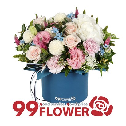 99플라워 당일꽃배달 꽃상자 생일꽃배송 전시회 기념일