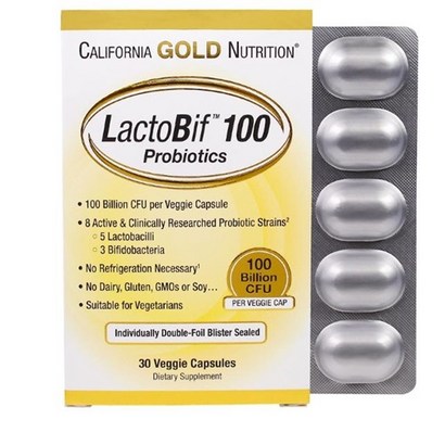 Caifornia od Nutrition  캘리포니아 골드 락토비프 1000억 유산균 30캡슐 정품
