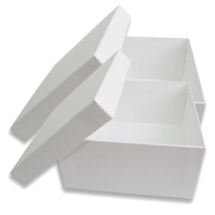 박스몬스터 아트 선물포장박스, WHITE, 2개