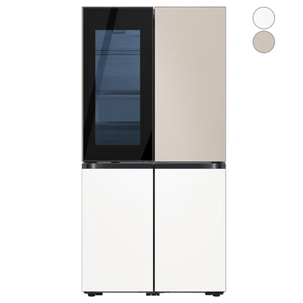 추천4 삼성 비스포크 4도어 냉장고 rf85db90b255