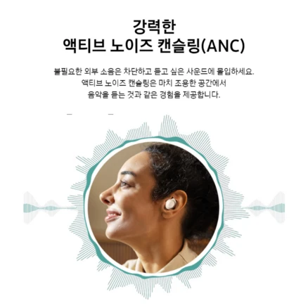 삼성전자 갤럭시 버즈 FE 블루투스 이어폰, SM-R400N, 그라파이트