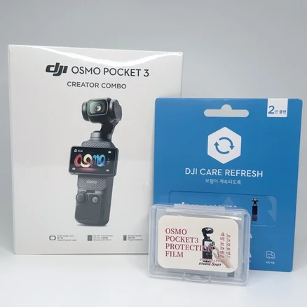 DJI 카메라 오즈모 포켓 3 크리에이터 콤보, PP-101, 블랙