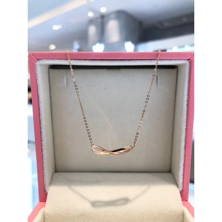 스타일러스[골든듀AMC] 마벨더블롱 14K금 데일리 목걸이 Necklace a-282400053 540
