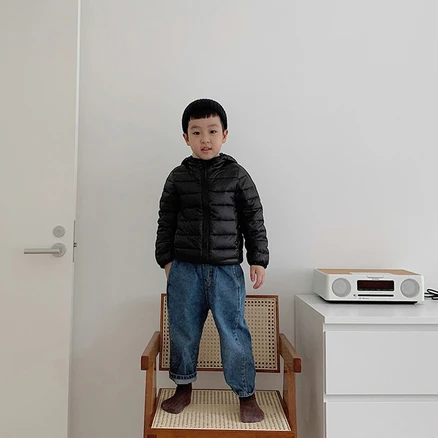 재한 아동용 경량 덕다운 패딩 점퍼 [2172]