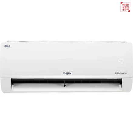 [엘지전자] 24년출시 LG 휘센 듀얼 인버터 벽걸이 에어컨 / 기본설치 포함, SQ06EZ1WBS-6평형
