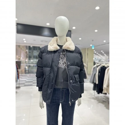 (올리브데올리브) 플랩포켓 퍼카라 패딩점퍼YP3WM82