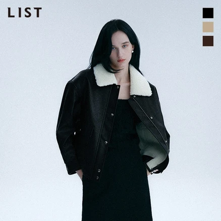 리스트 시어링 카라 점퍼 무스탕 TWUJKO82080