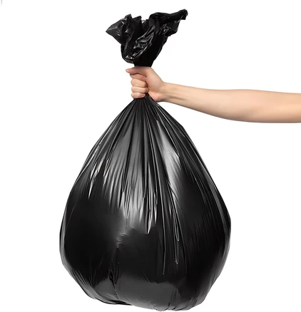 코멧 배접 쓰레기 비닐봉투, 100L, 100개, 블랙