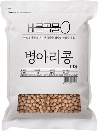 바른곡물 병아리콩, 1kg, 1개