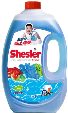 쉬슬러 액체세제 에이프릴 본품, 2.5L, 1개