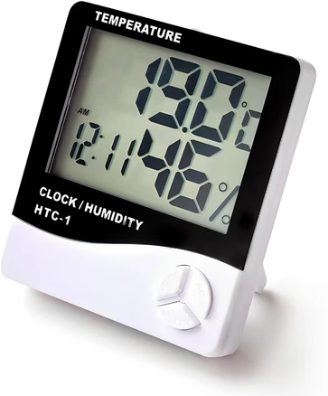 코리아원 디지털 온습도계 탁상형 HTC-1, 1개, 혼합색상