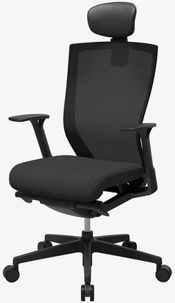 시디즈 T50 컴퓨터 책상 의자 HF 방문설치, 다크그레이