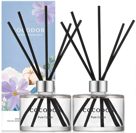 코코도르 퍼퓸 디퓨저, 퓨어 코튼, 200ml, 2개