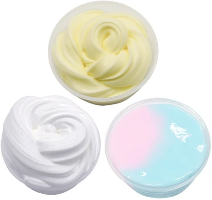 아트니즘 버터 슬라임 120ml x 3종 세트, 솜사탕 + 치즈버터 + 생크림, 145g, 1세트