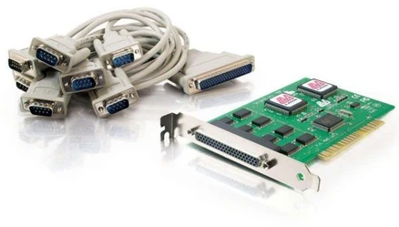 C2G 26806 Lava Octopus 8포트 PCI 16550 DB9 시리얼 카드, 1개