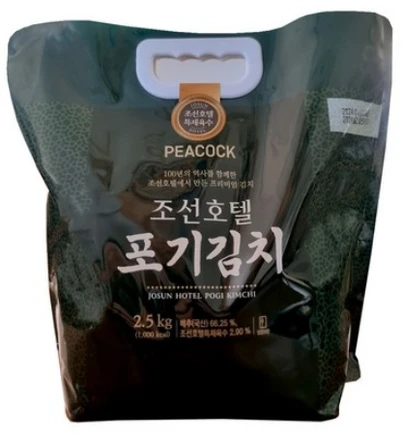 [신세계푸드(SHINSEGAE FOOD)] [피코크] 조선호텔 포기김치 2.5kg, Once, 1개