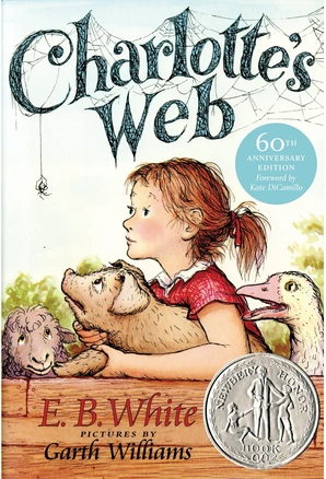 [원서] paperback Book Charlotte's Web: A Newbery Honor Award Winner ( 페이퍼백 책 샬롯의 거미줄: 뉴베리 명예상 수상작(트로, 1개, Multicolor