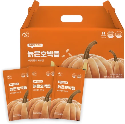 황금이네 국내산 늙은호박즙, 5L, 1개