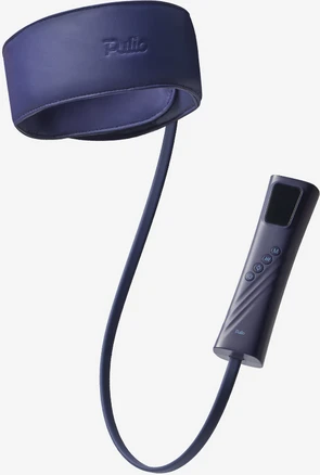 [풀리오 본사] 풀리오 에어 괄사 마사지기 / 경락 두피마사지 관자놀이 지압 붓기 공기압 온열, 퍼플, 1세트