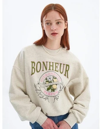 올리브데올리브 On-line exclusive BONHEUR 티셔츠 OH4XE179 183412