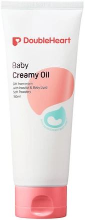 더블하트 베이비 크리미오일 소프트파우더리향 150ml, 1개