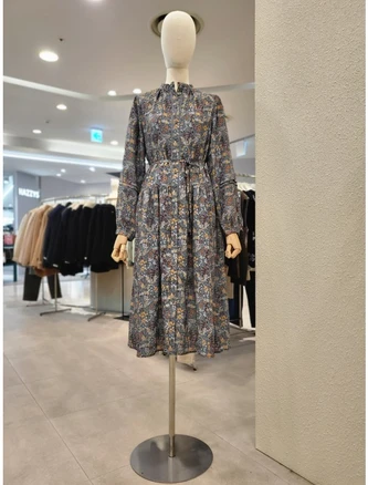 써스데이아일랜드 턱장식 원피스 T238MOP248W