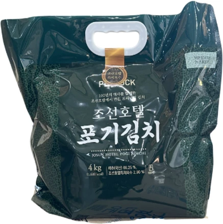조선호텔 포기김치 4kg 100년 전통의 프리미엄김치, 1개